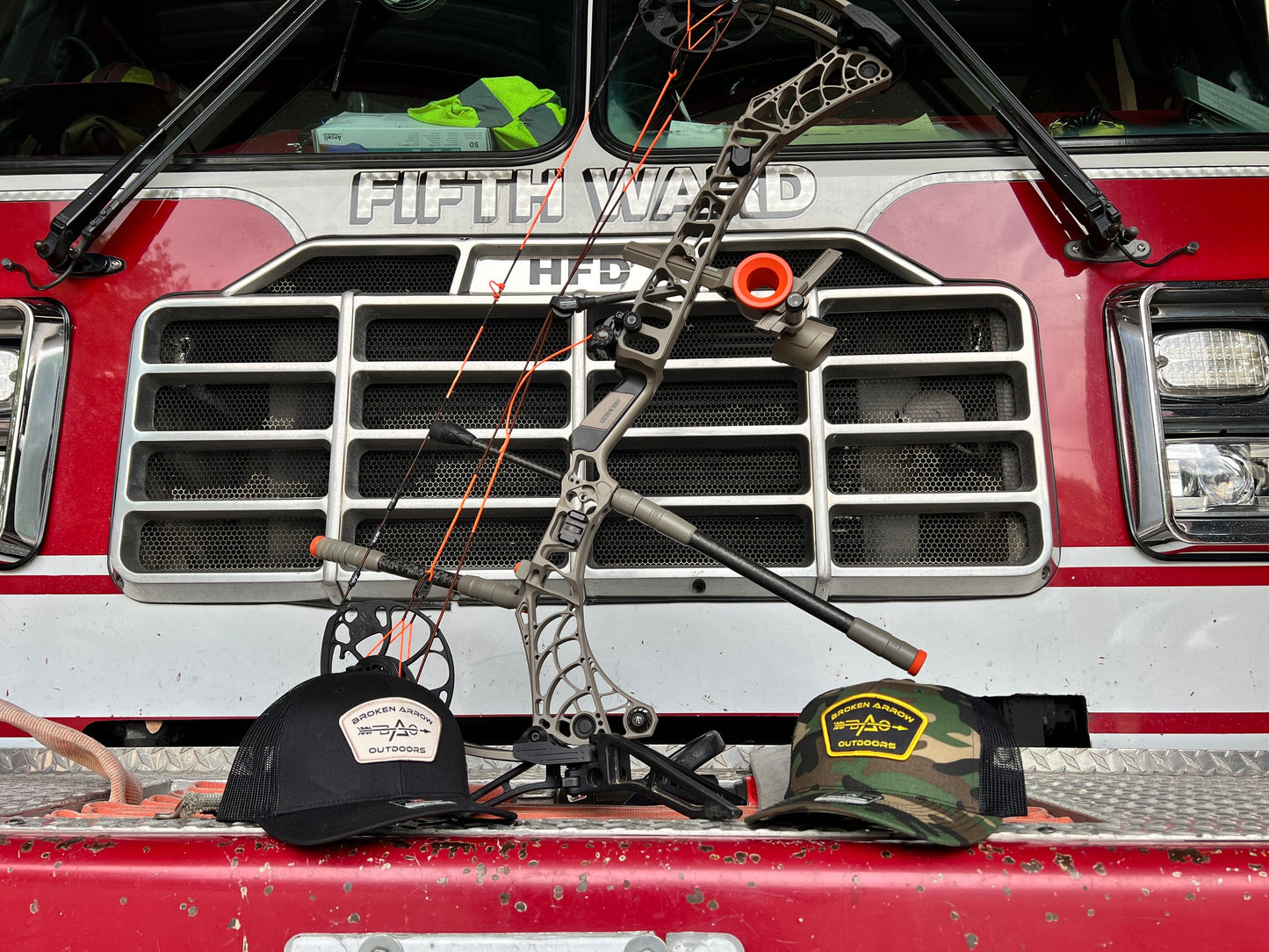 Broken Arrow Woodland Camo Hat