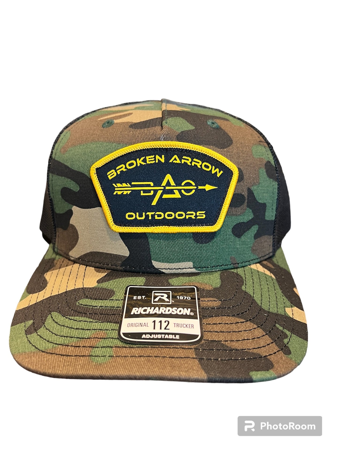 Broken Arrow Woodland Camo Hat