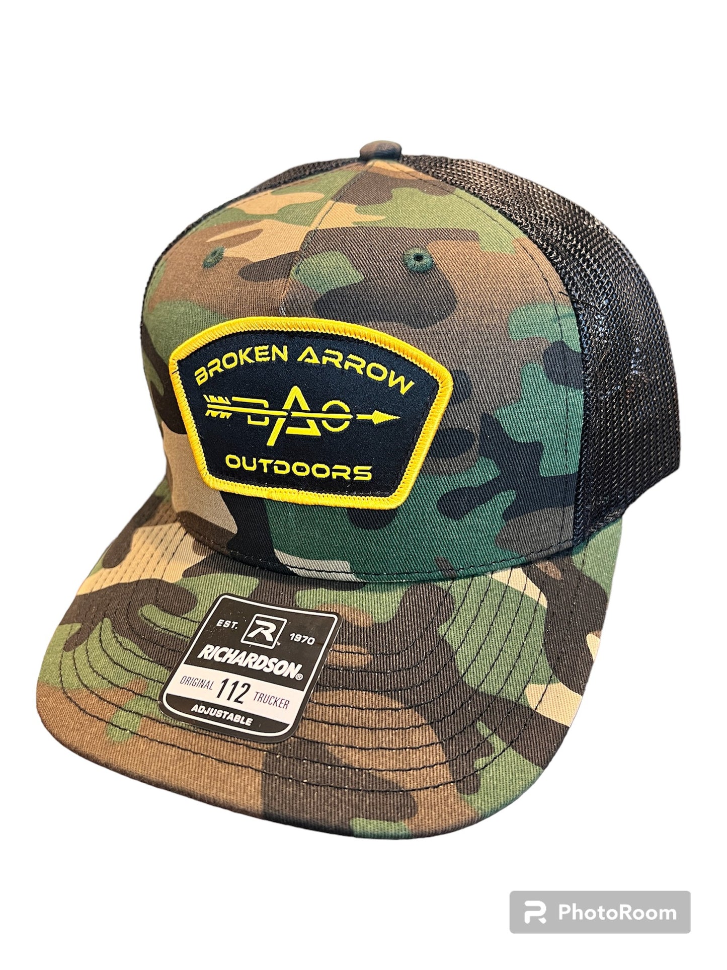 Broken Arrow Woodland Camo Hat